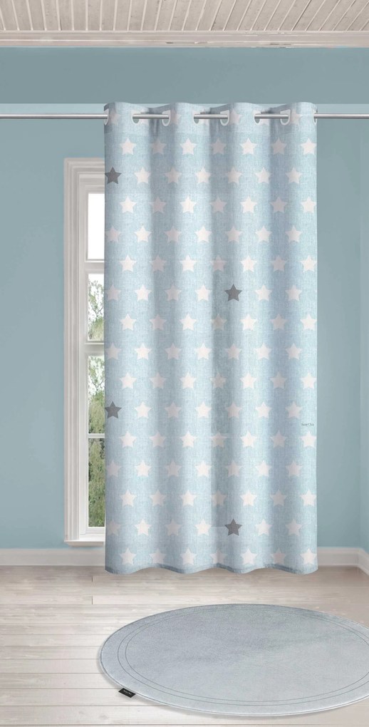 Koυρτίνα Soft-Touch Pirineo Blue με Τρουκς 160x240εκ. Saint Clair