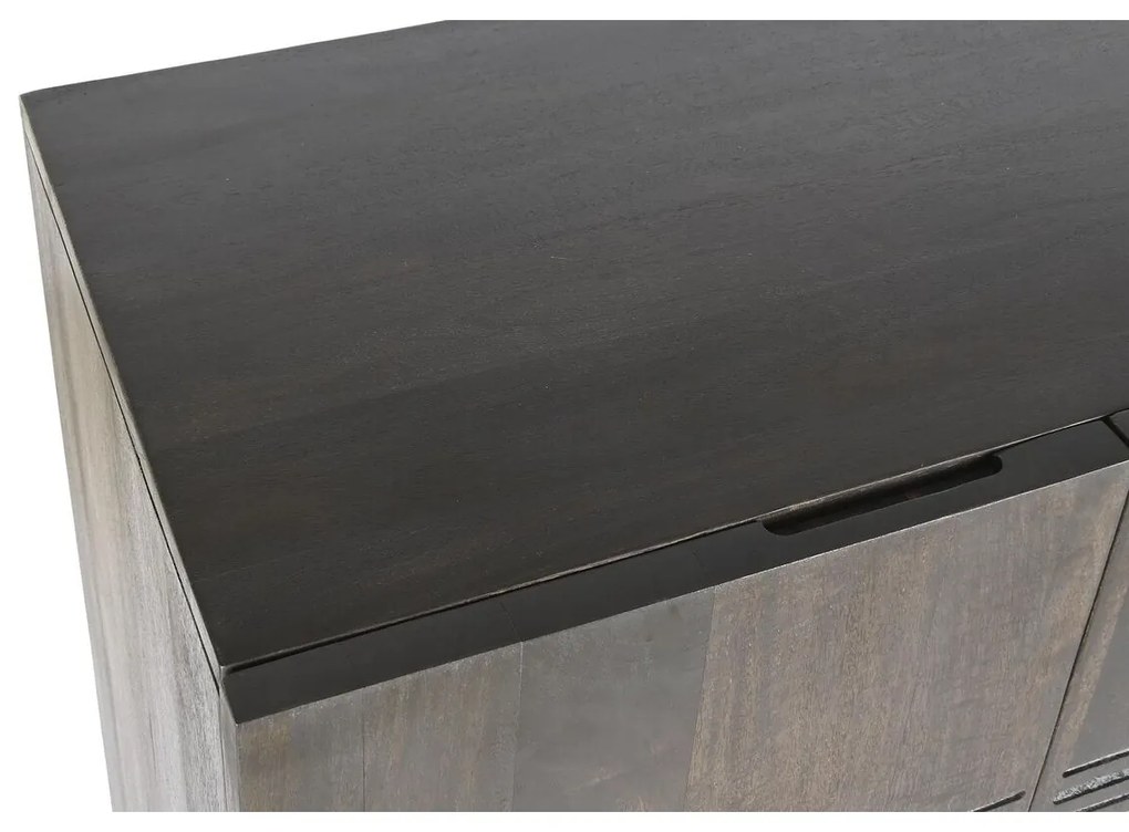 Ντουλάπι DKD Home Decor Καφέ Μέταλλο Ξύλο από Μάνγκο 70 x 45 x 142 cm