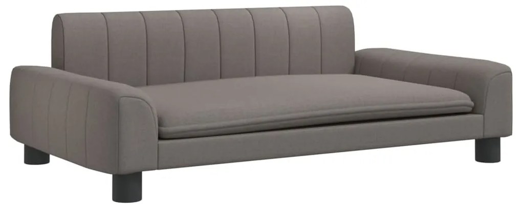 vidaXL Καναπές Παιδικός Taupe 90 x 53 x 30 εκ. από Ύφασμα