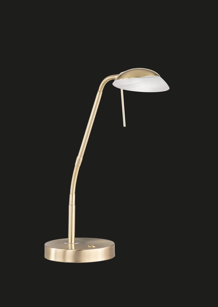 Επιτραπέζιο φωτιστικό γραφείου F&H Pool TW-Ορείχαλκος