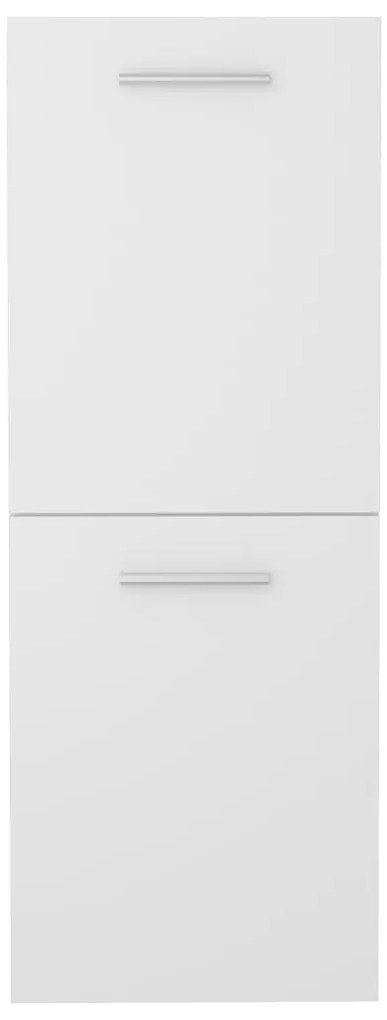 vidaXL Ντουλάπι Μπάνιου Λευκό 30 x 30 x 80 εκ. από Επεξ. Ξύλο