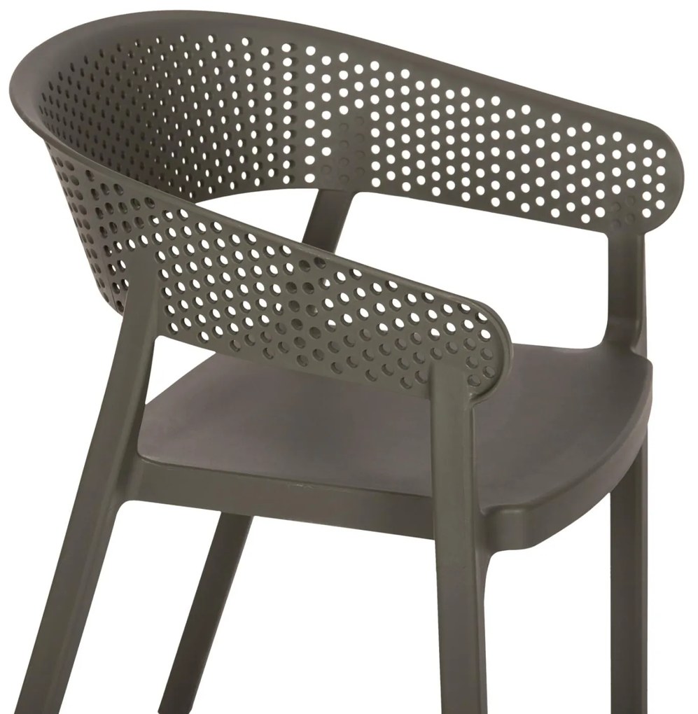 ΠΟΛΥΘΡΟΝΑ ΠΟΛΥΠΡΟΠΥΛΕΝΙΟΥ PERFOE  DARK OLIVE 53,5x50,5x73Υεκ. 53.5x50.5x73 εκ.