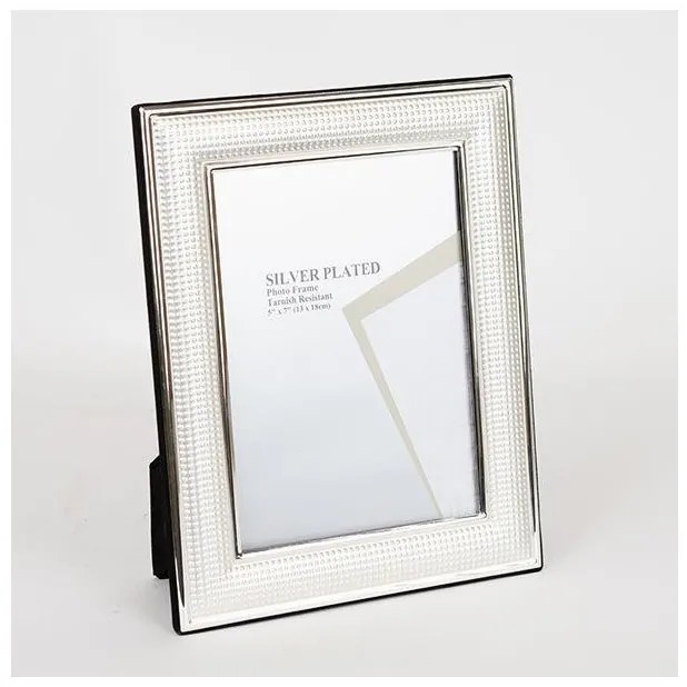 Κορνίζα Μεταλλική Επάργυρη Ασημί 13x18cm 756-10033 Estheti-756-10033-Ασημί 756-10033