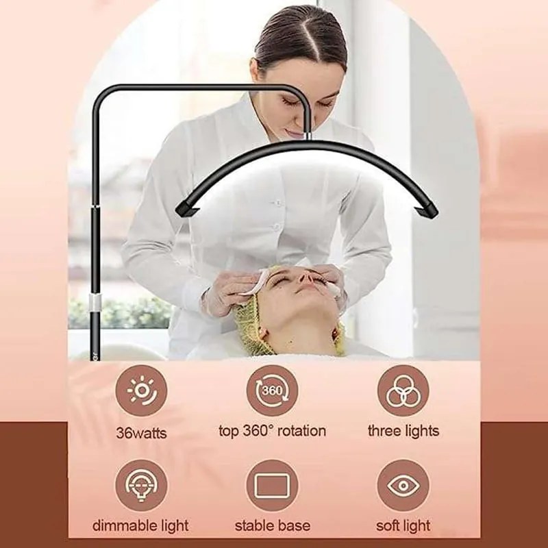 Επαγγελματική λάμπα Half Moon 3200K- 5600K HD-M6X 36W - LED Moon Light