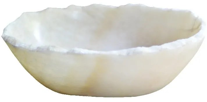 Artekko Onix Διακοσμητικό Μπολ από Όνυχα Μπεζ (30x36x12)cm Artekko 44332