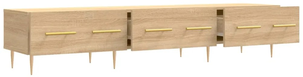 vidaXL Έπιπλο Τηλεόρασης Sonoma Δρυς 150x36x30 εκ. Επεξεργασμένο Ξύλο