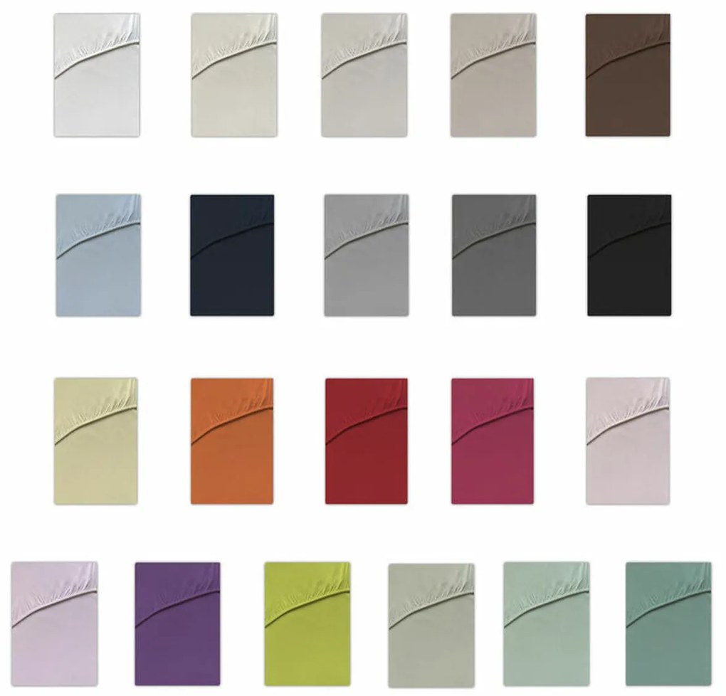 Τοποθετημένο κάτω φύλλο Happy Home Mix Colors Kρεβάτι 80 εκ