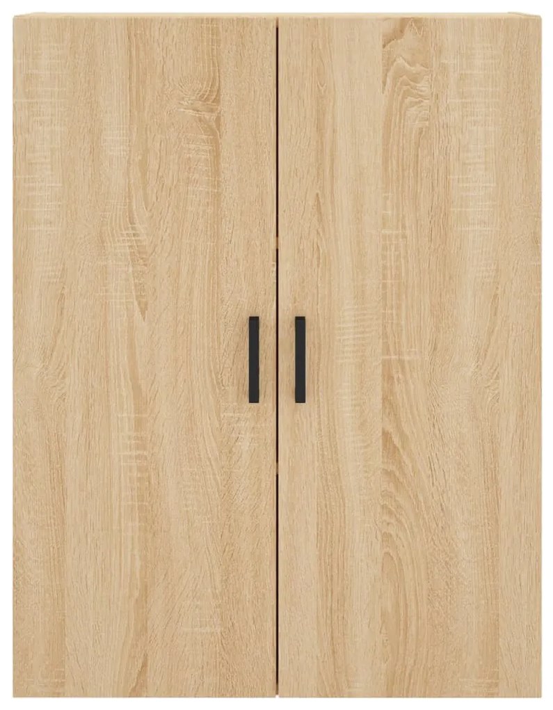 vidaXL Ντουλάπι Sonoma δρυς 69,5 x 34 x 180 εκ. από Επεξεργασμένο Ξύλο