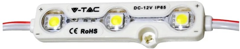 LED Module Αδιάβροχο με 3 SMD 5050 12v Ψυχρό Λευκό 5116