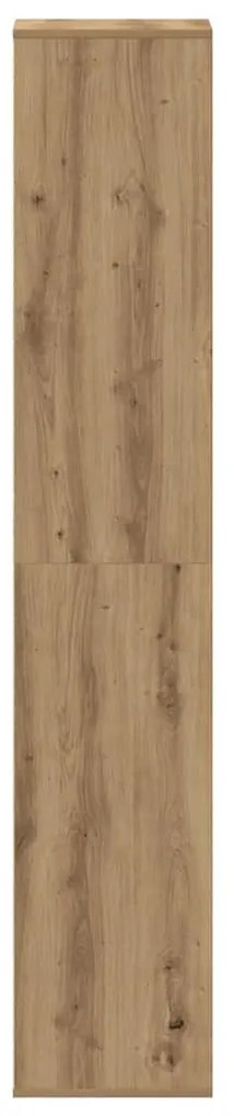 vidaXL Ντουλάπι παπουτσιών Artisan Oak 54x34x183cm Κατασκευασμένο ξύλο