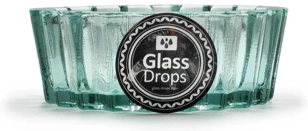 Γυάλινο Mπωλ Glass Drops Coca Cola (9013)  Aπό 100% ανακυκλωμένο γυαλί, Xωρητικότητας 350ml, Διαστάσεων Ø 14 x Υ 5 cm