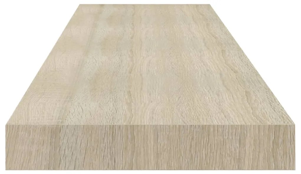 vidaXL Ράφι Τοίχου Χρώμα Δρυός 90x23,5x3,8 εκ. MDF