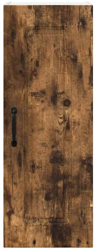 vidaXL Ντουλάπα Κουζίνας με ράφι Καπνιστό Δρύς 30 x 31 x 80 εκ.