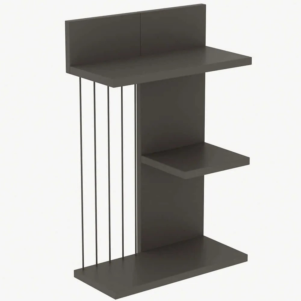 Ραφιέρα Τοίχου Kinik 854KLN1739 40x19x60cm Anthracite