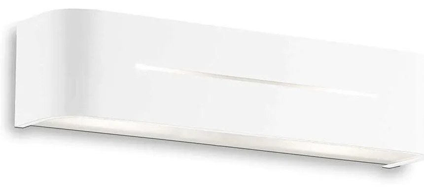 Φωτιστικό Τοίχου-Απλίκα Posta 051963 36x8x8cm 2xE14 40W White Ideal Lux