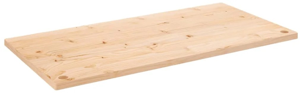 vidaXL Επιφάνεια Γραφείου 100 x 60 x 2,5 εκ. από Μασίφ Ξύλο Πεύκου
