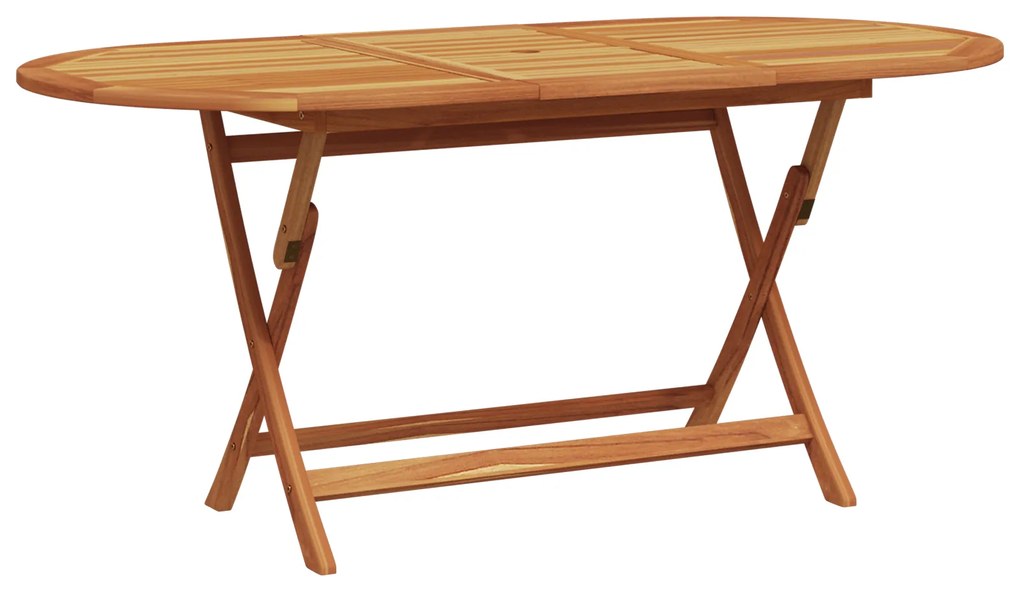 vidaXL Πτυσσόμενο Τραπέζι Κήπου 5 pcs Μπεζ 160x85x75 εκ.