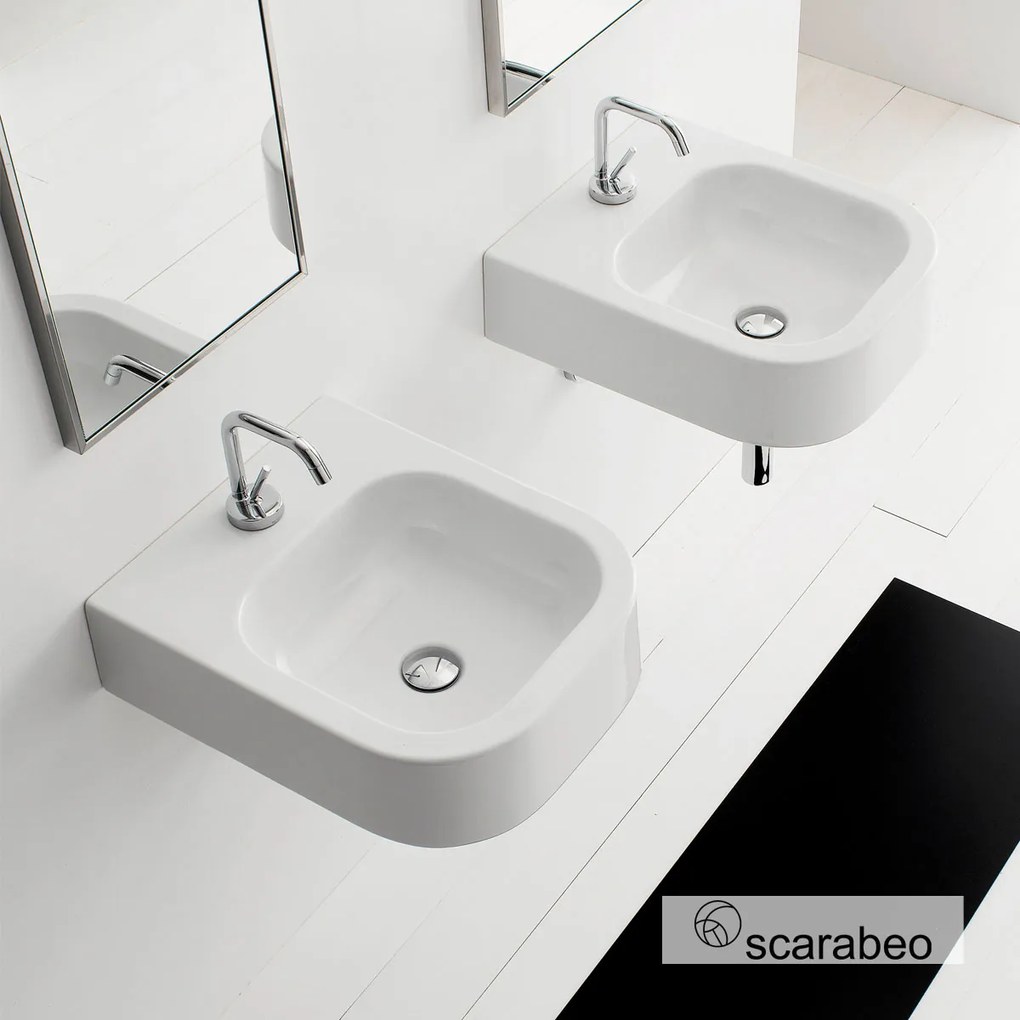 ΝΙΠΤΗΡΑΣ NEXT40/B 41x50 (1 οπή) SCARABEO WHITE 8047B-300