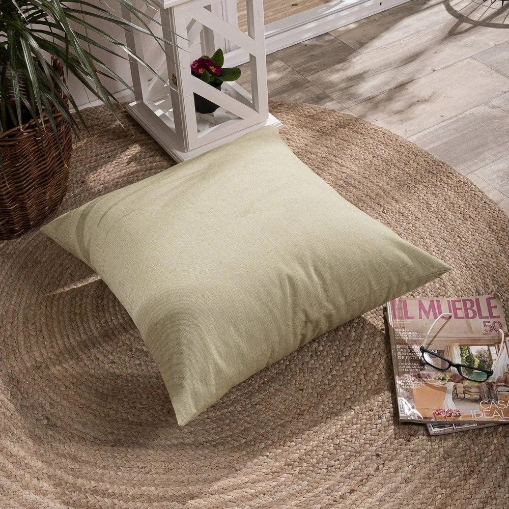 Μαξιλαροθήκη Διακοσμητική Laredo 08 Lime Teoran 65Χ65 Cotton-Polyester