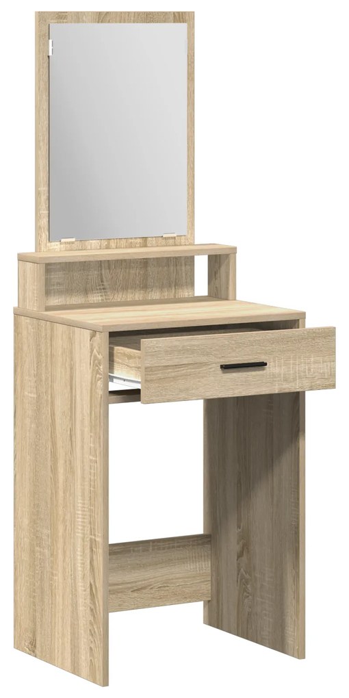 vidaXL Τουαλέτα με Συρτάρια Σομόνα Δρυς 50x41x140 εκ