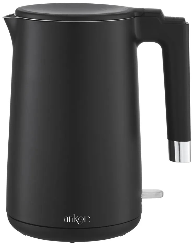 Βραστήρας Μαύρο Ματ 1.7lt 2200W ANKOR