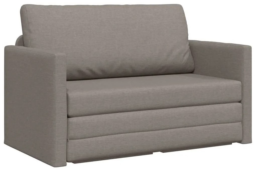 vidaXL Κρεβάτι καναπές Taupe 124 x 71 x 78 εκ ύφασμα