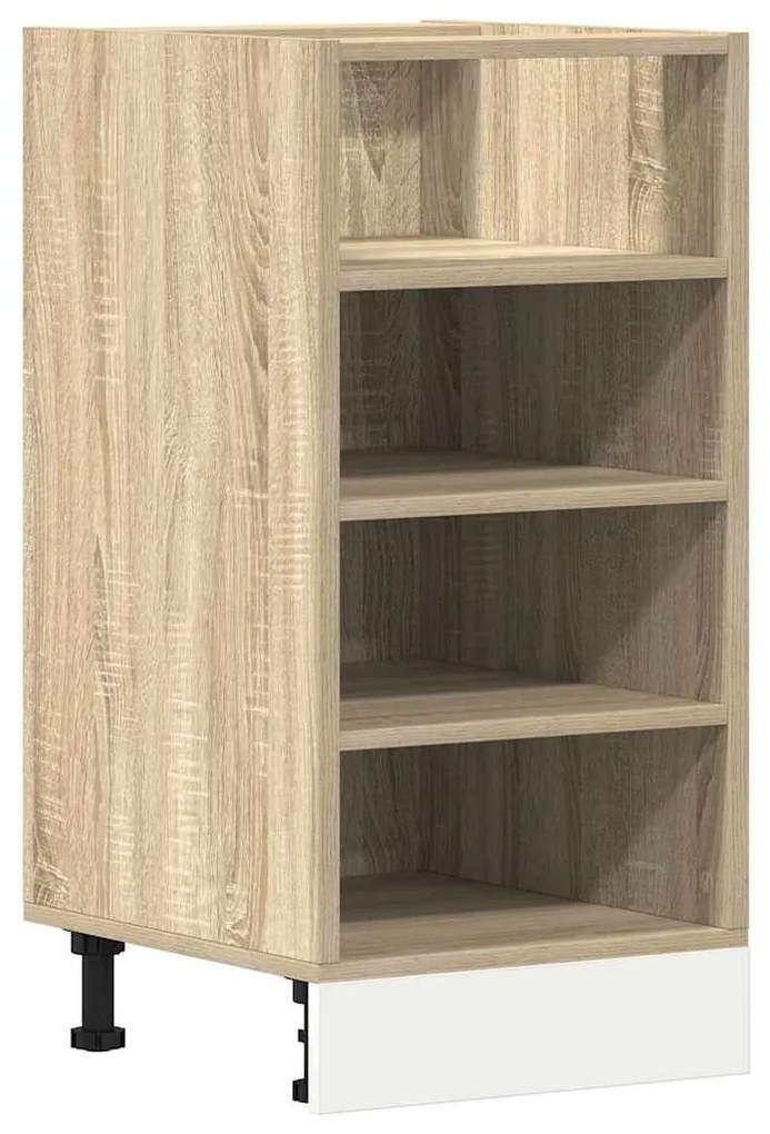 vidaXL Κάτω ντουλάπι Sonoma Oak 40x44,5x81,5 cm Κατασκευασμένο ξύλο