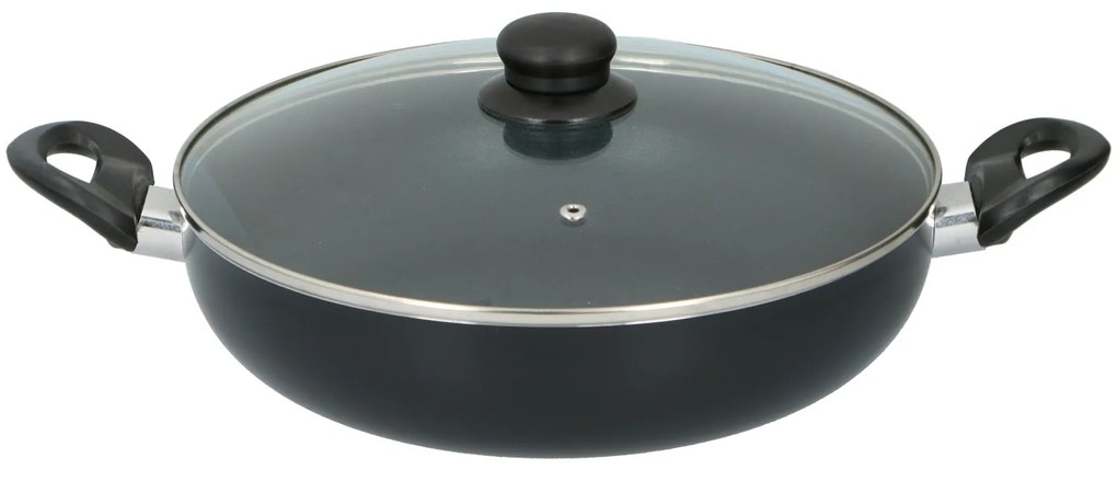 Τηγάνι με Γυάλινο Καπάκι D28cm ALPINA