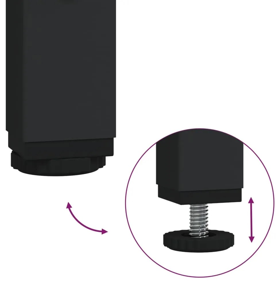 vidaXL Τραπέζι Κονσόλα Καφέ Δρυς 90x22,5x75 εκ. Επεξεργασμένο Ξύλο