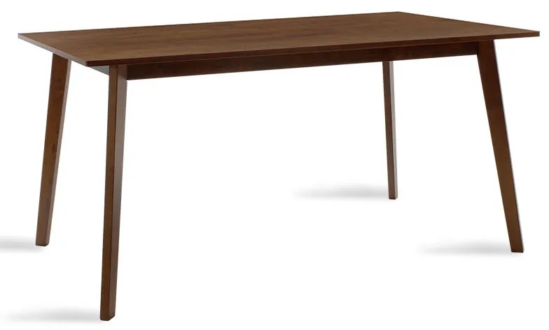 Τραπέζι Benson MDF σε καρυδί απόχρωση 150x90x75εκ Υλικό: TOP & APRON: 18MM MDF WITH RW VENEER 097-000005