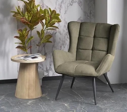 BYRON leisure chair, olive