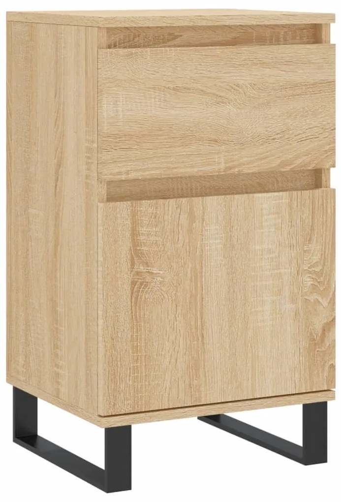 vidaXL Συρταριέρα Sonoma Δρυς 40 x 35 x 70 εκ. από Επεξεργασμένο Ξύλο