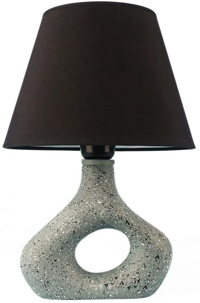Φωτιστικό Επιτραπέζιο 687HMY1489 Φ25x36cm 1xE27 40W Grey Opviq