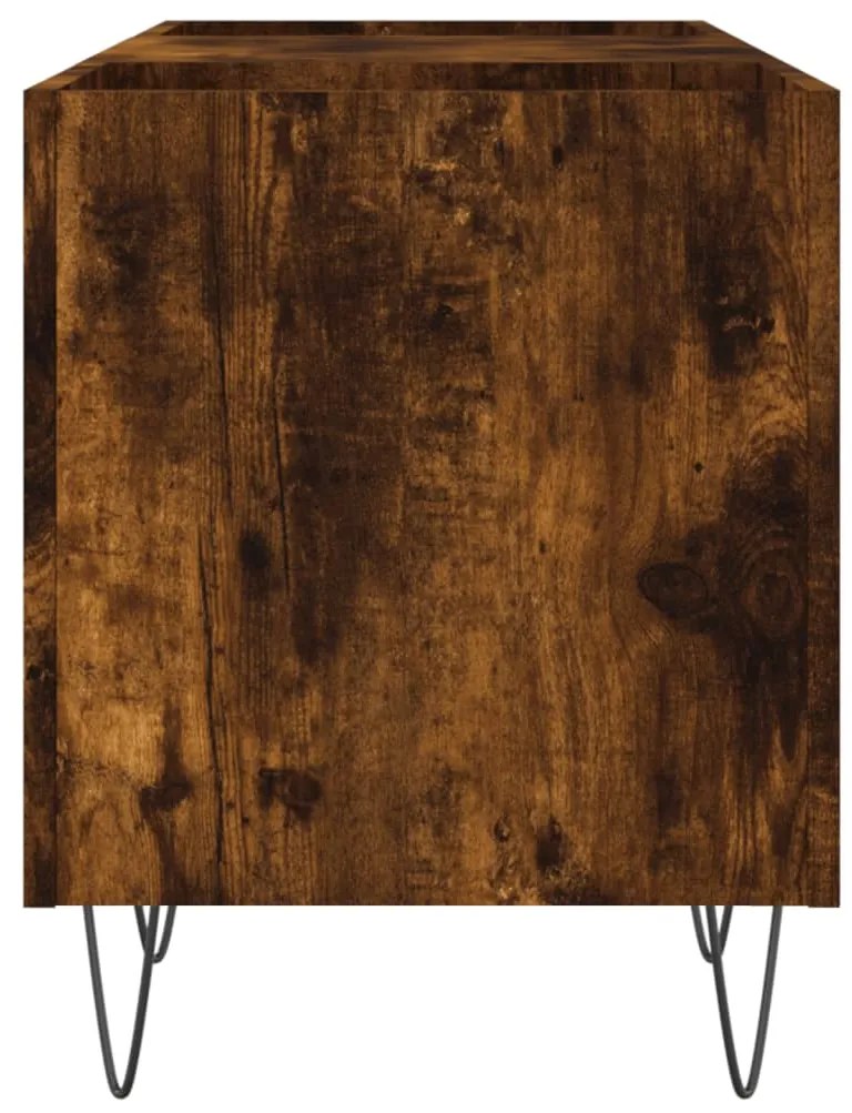 vidaXL Δισκοθήκη Καπνιστή Δρυς 121x38x48 εκ. από Επεξεργασμένο Ξύλο