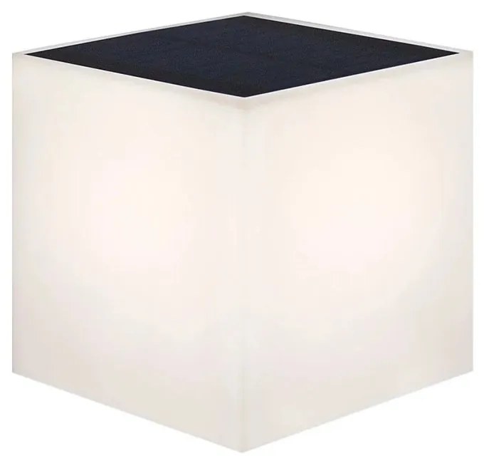 Φωτιστικό Τοίχου - Απλίκα Ηλιακή Wally Square LUMWLC012XXSPNW 12x12x12cm Led 500Lm 4000K White New Garden