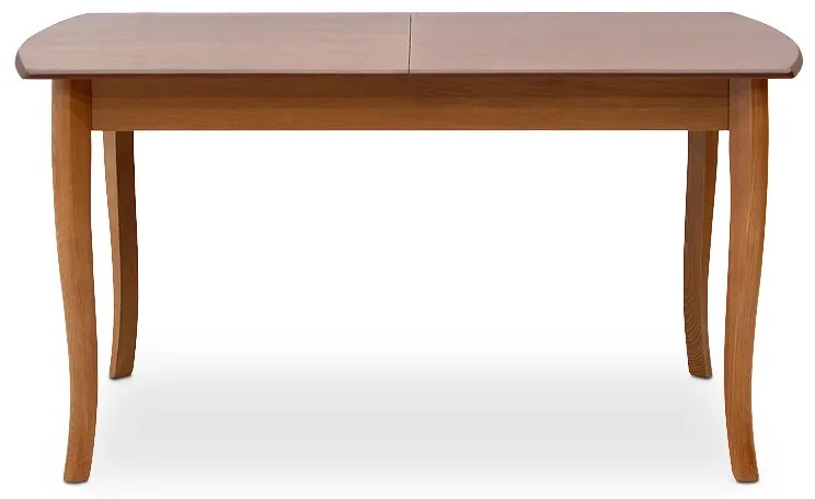 Σετ τραπεζαρίας Belfast Megapap 5 τμχ μασίφ ξύλο - MDF με επεκτεινόμενο τραπέζι 150/200x89x78εκ. - Ξύλο - S_GP039-0009,1+GP039-0005,1(X4)