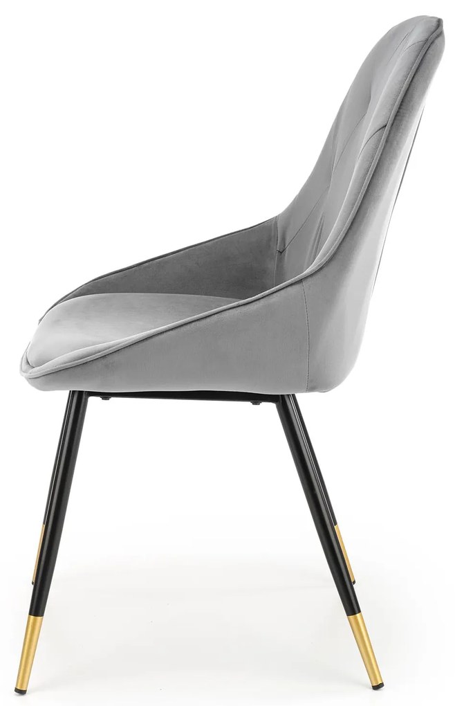 K437 chair color: grey DIOMMI V-CH-K/437-KR-POPIELATY