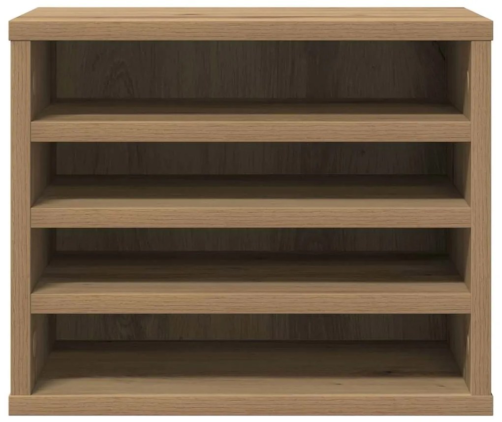 vidaXL Οργανωτής Γραφείου artisan δρυς 36 x 26 x 29.5 εκ