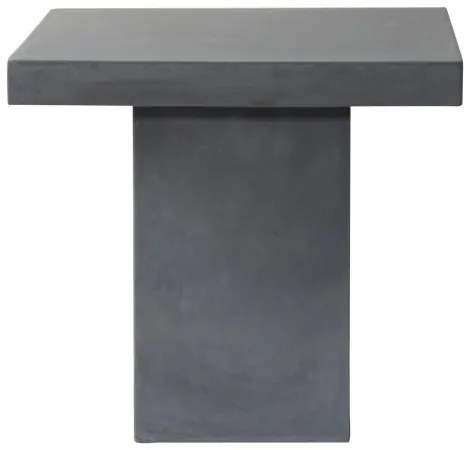 CONCRETE Cubic τραπέζι Cement Grey 80x80x75cm Ε6208