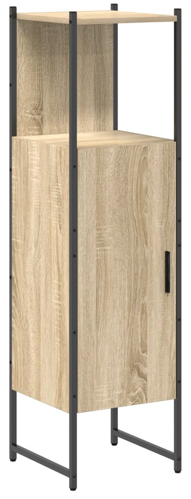 vidaXL Σετ Επίπλων Μπάνιου 4 pcs Sonoma Δρυς 33 x 33 x 188,5 εκ.
