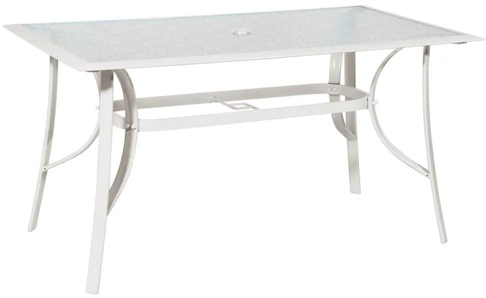 Μεταλλικό Παραλ/μο Τραπέζι Με Πλαίσιο Αλουμινίου 140 x 80 x 75(h)cm