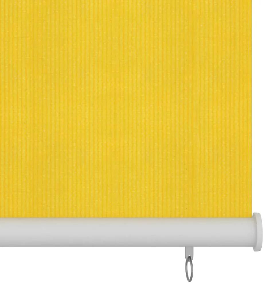 Στόρι Σκίασης Ρόλερ Εξωτερικού Χώρου Κίτρινο 60 x 140 εκ. HDPE - Κίτρινο