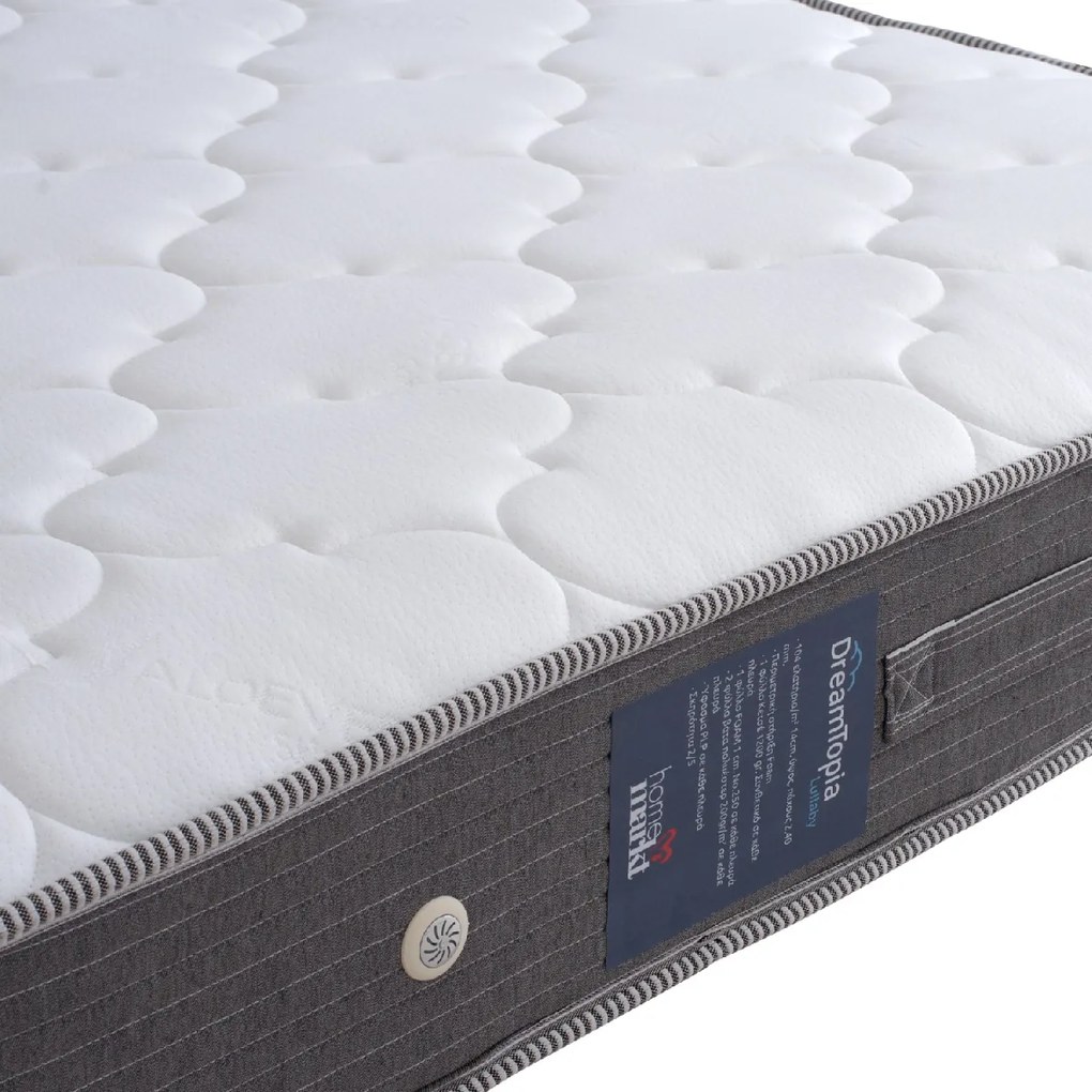 ΣΤΡΩΜΑ DREAMTOPIA ΣΕΙΡΑ LULLABY ALOE VERA HM655.90-200 BONNELL SPRING 90x200x20Y εκ.