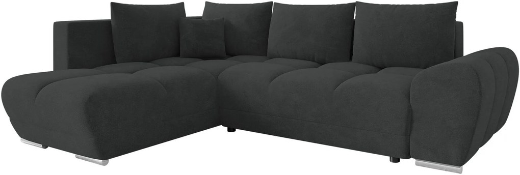 Γωνιακός καναπές Forrest-Anthraki-Αριστερή - 290.00Χ183.00Χ85.00cm