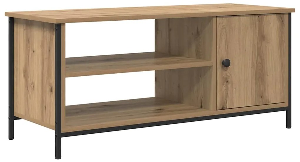 vidaXL Ντουλάπι TV artisan δρυς 100 x 40 x 45 cm Επεξεργασμένο ξύλο