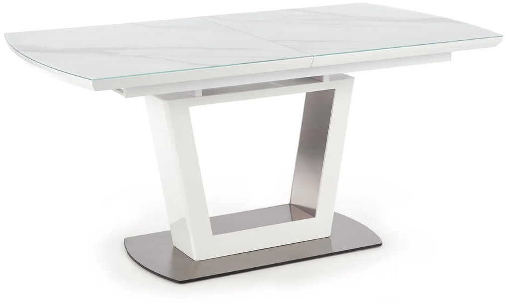 BLANCO extension table, color: white marble - white DIOMMI V-CH-BLANCO-ST