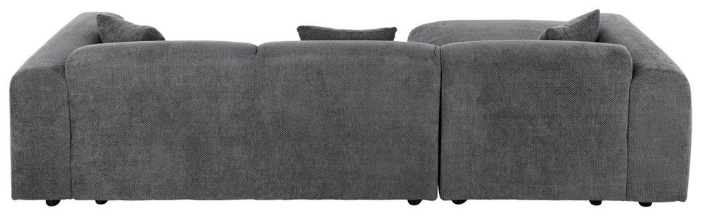 ΚΑΝΑΠΕΣ ΓΩΝΙΑ (ΑΡΙΣΤΕΡΗ) BRICKEN HM3275.04L ΑΝΘΡΑΚΙ ΥΦΑΣΜΑ 110-282x98-160x72Υεκ. - 0516613 - HM3275.04L