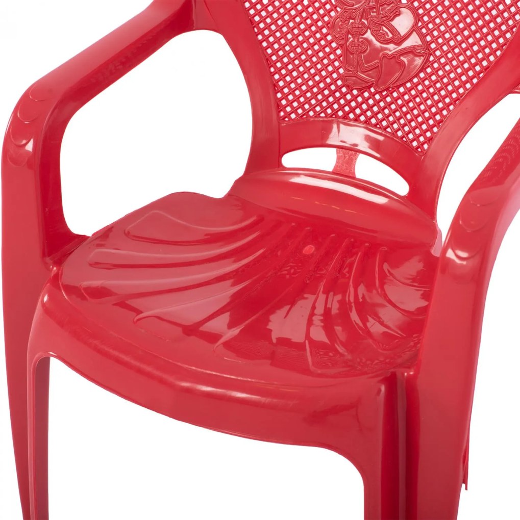 Καρεκλάκι Παιδικό C5824.05 Κόκκινο 36.5x36.5x56.5εκ. 36.5x36.5x56.5 εκ.