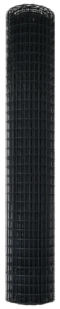 vidaXL Ευρωπαϊκός Φράκτης Γκρι 1.6x10 μ Σίδερο