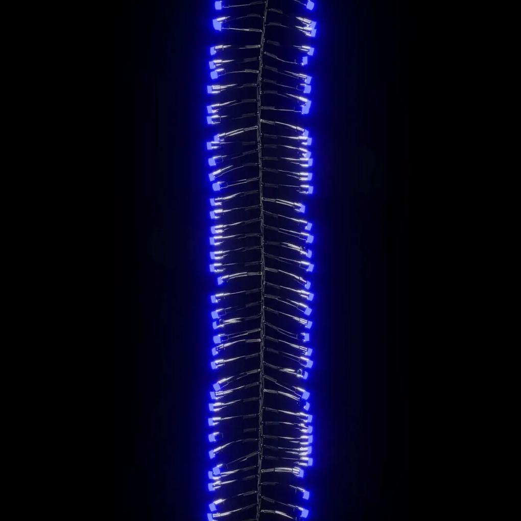 vidaXL Φωτάκια Cluster με 1000 LED Μπλε 11 μ. από PVC
